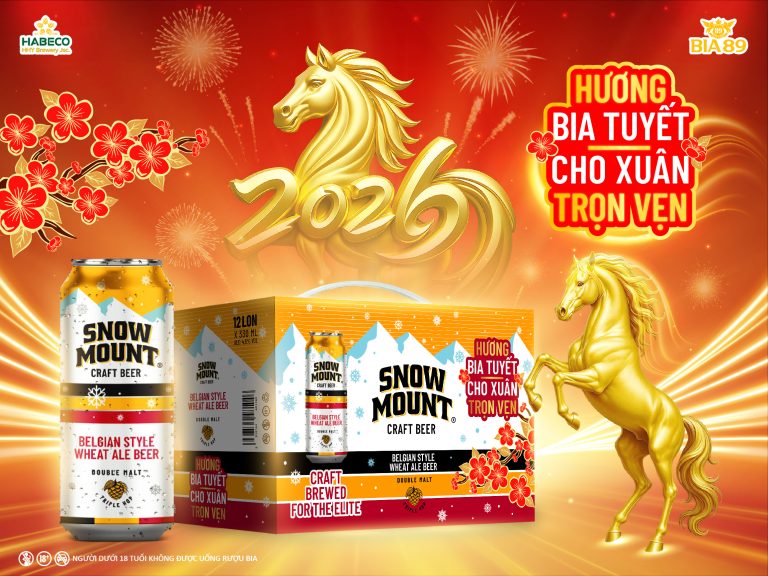 Ra Mắt Snow Mount - Bia trắng Bỉ 1