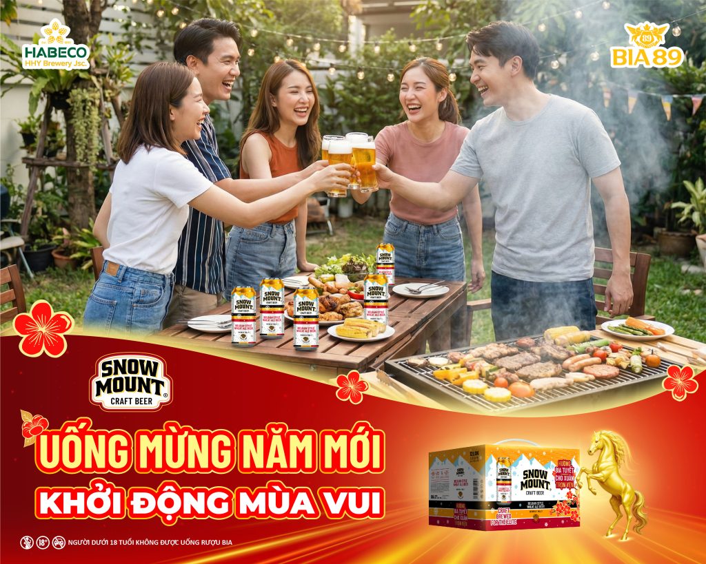 Ra Mắt Snow Mount - Bia trắng Bỉ 2