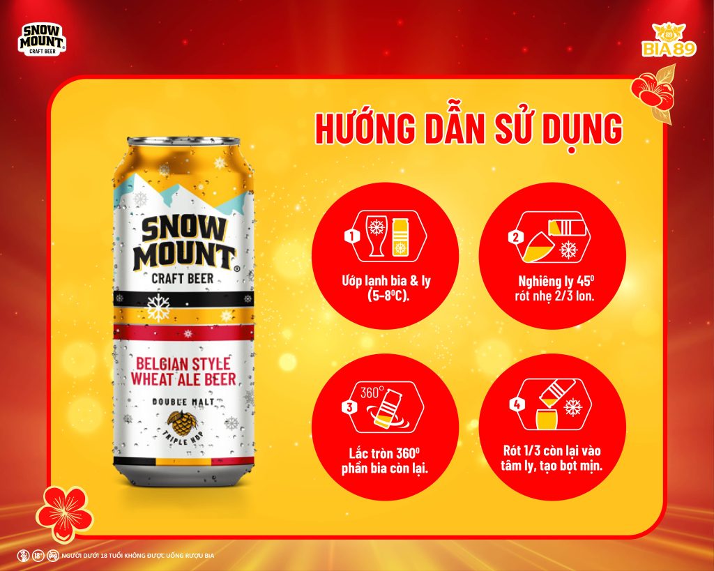 bia thủ công Snow Mount